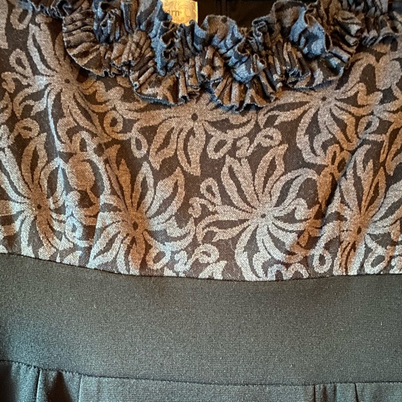 Black Formal Floral Dress - Picture 2 of 3